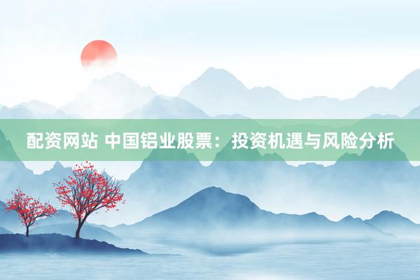 配资网站 中国铝业股票：投资机遇与风险分析