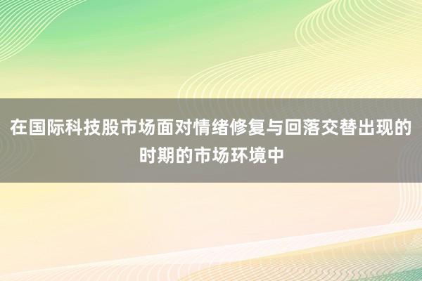 在国际科技股市场面对情绪修复与回落交替出现的时期的市场环境中